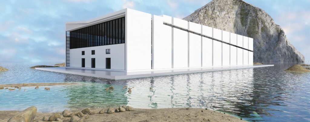 a white spaced virtual art gallery for lundgren gallery