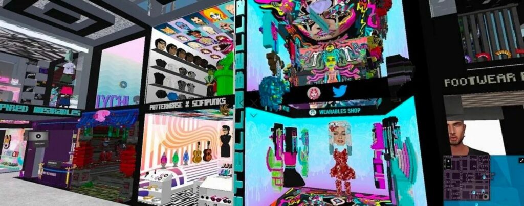 Cryptovoxels a block chain based virtual world supported by ethereum